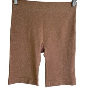 Free People Womens Shapeware Shorts Bronze